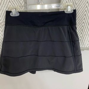 Lululemon Black tennis skirt